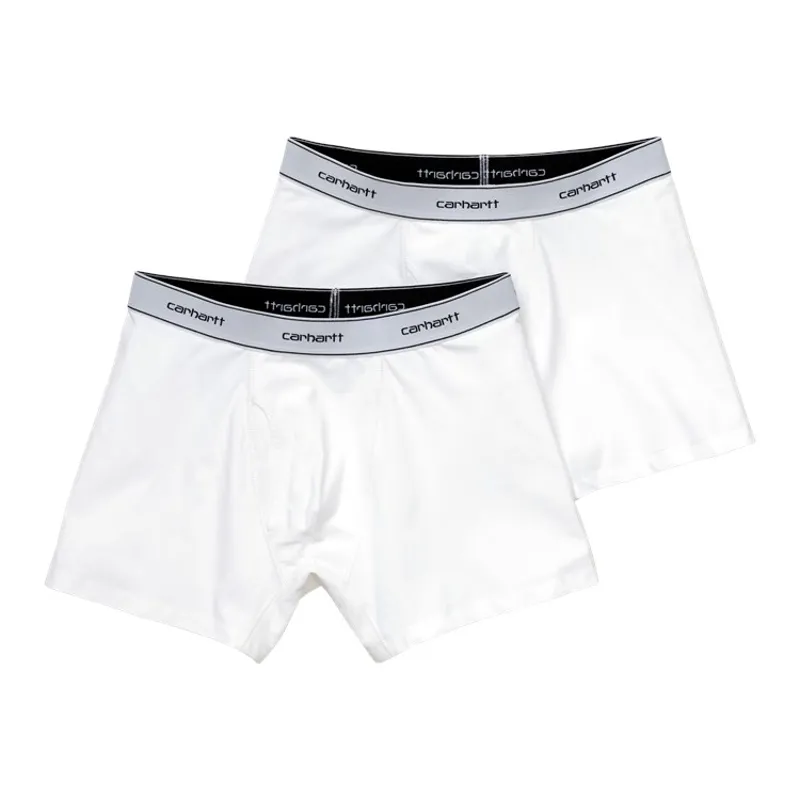 Carhartt WIP Cotton Trunks - White + White